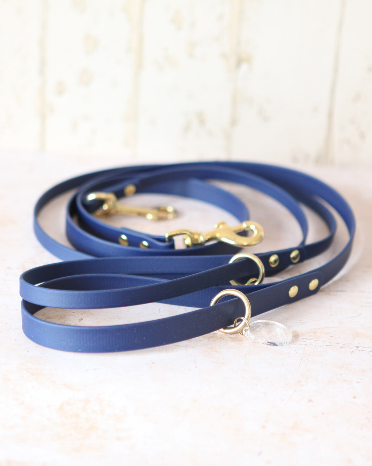 Navy BioThane® Dog Lead