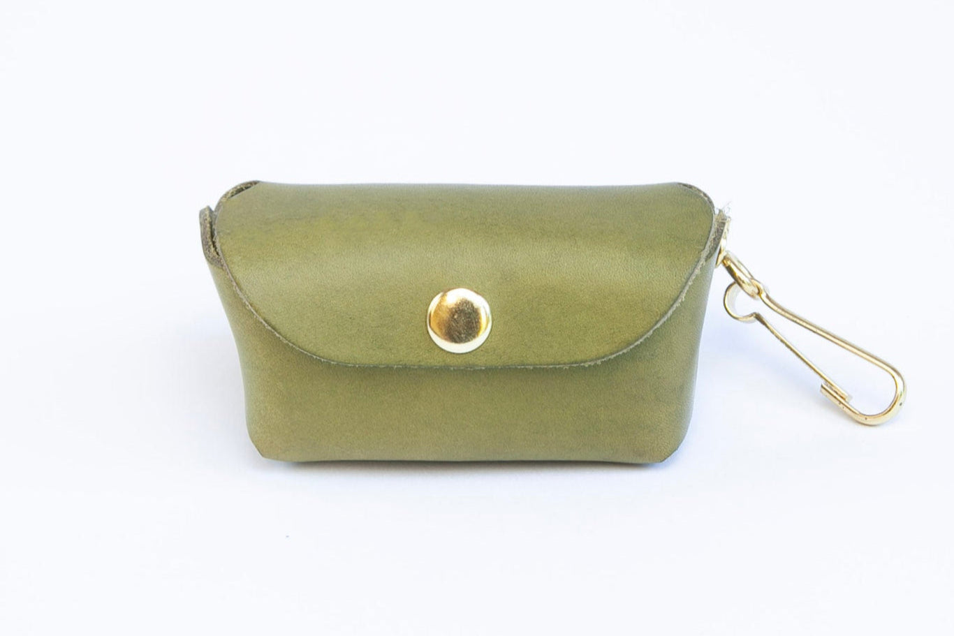 Leather Poo Bag Holder