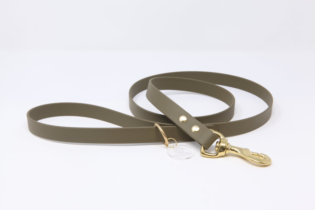 Olive BioThane® Dog Lead